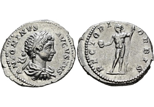 Caracalla - denarius RECTOR ORBIS (JUL2312)