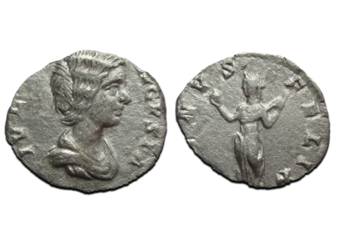 Julia Domna - denarius VENUS FELIX schaarse munt (F25134)