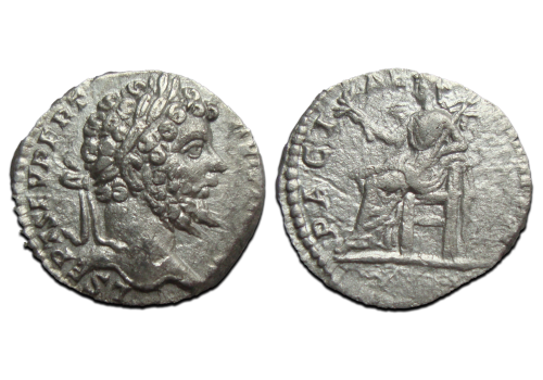 Septimius Severus - denarius PACI AETERNAE schaars (F25136)