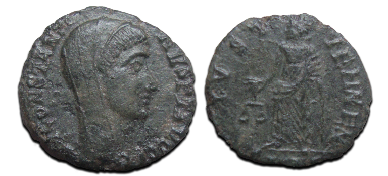 Constantine the great - The divine Constantine with Aequitas (F2554)