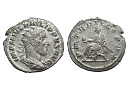 Philippus I - Keizer op troon (F2568) Philippus I - Keizer op troon (F2568)