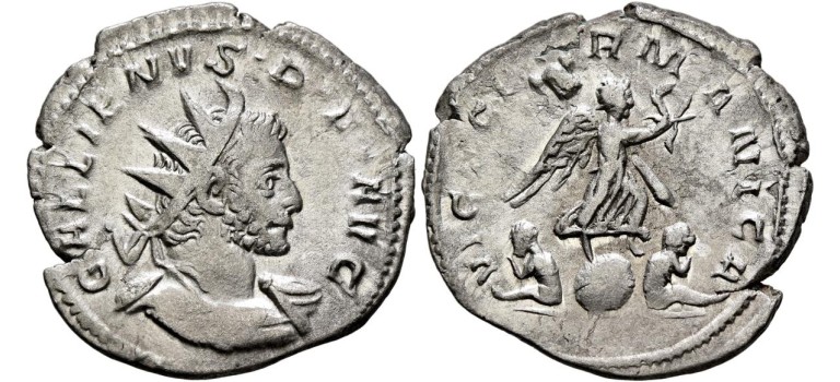 Gallienus - VICT GERMANICA (F2581)