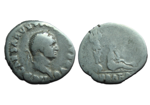 Vespasianus - Judaea Capta denarius!  (F2584)