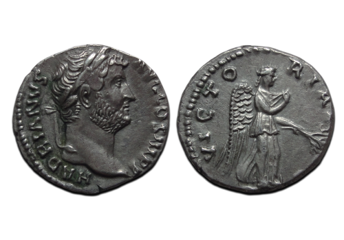 Hadrianus  -  denarius  Nemesis (F26105)