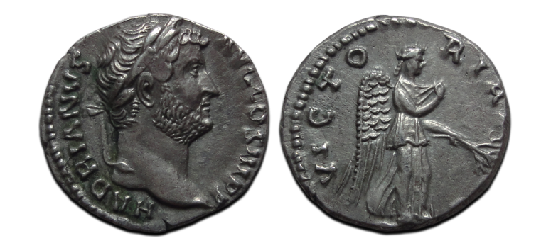 Hadrianus  -  denarius  Nemesis (F26105)