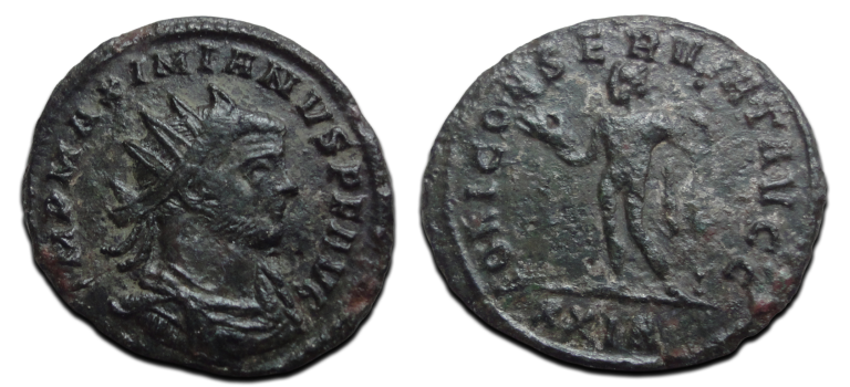 Maximianus  - Antoninianus JUPITER Rome (F26124)