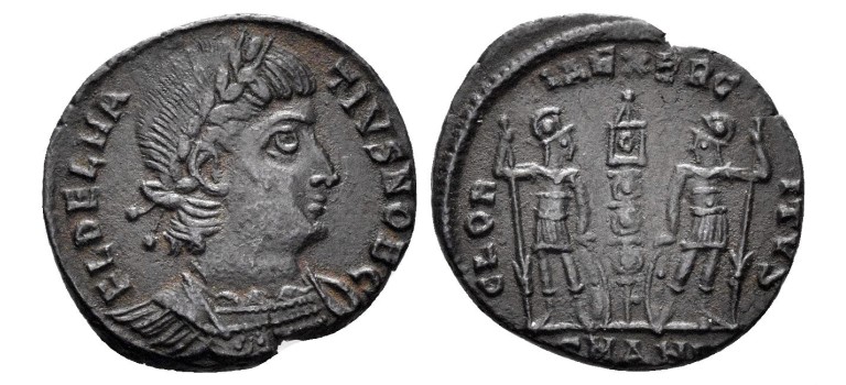 Delmatius - soldiers with standard (F26137)