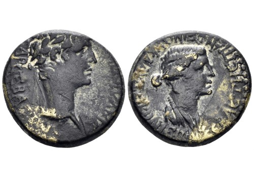 Claudius  -  met Agrippina de jongere ZELDZAAM!  (F26138)