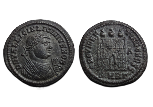 Licinius II - Kamppoort  schaars! (F2615)