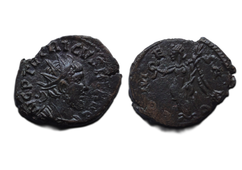 Prachtige Barbaarse radiatus van Tetricus I (F2656)