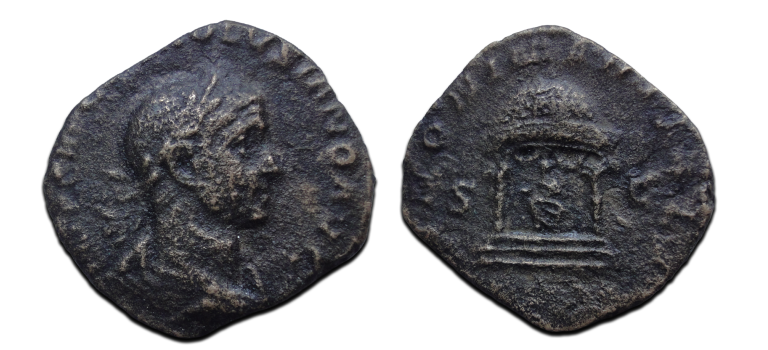 VOLUSIANUS - TEMPEL van JUNO! ZELDZAAM (F2665)