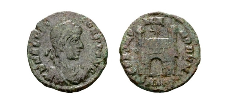 FLAVIUS VICTOR  - kamppoort! zeldzaam (F2671)