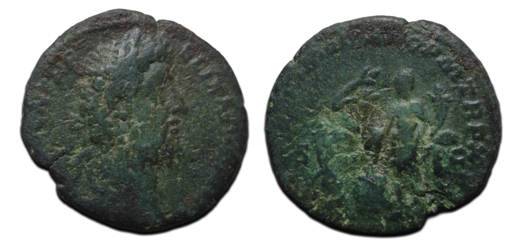 Commodus -  minerva not in RIC! (F2672)