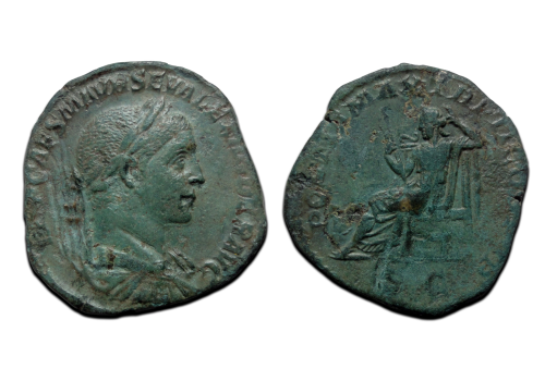 Severus Alexander - Securitas Sestertius! (F2691)