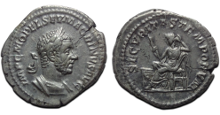Macrinus - denarius SECURITAS (F2698)
