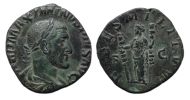 Maximinus I - FIDES MILITVM sestertius Beauty!  (F2699)