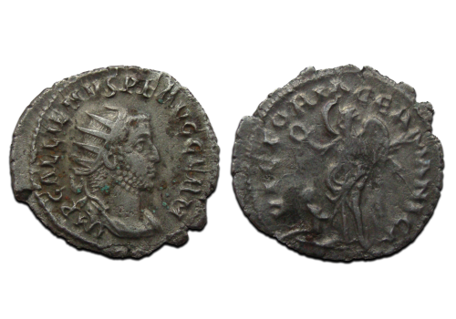 Gallienus -  VICTORIA GERMANICA zeldzaam! (JA2556)