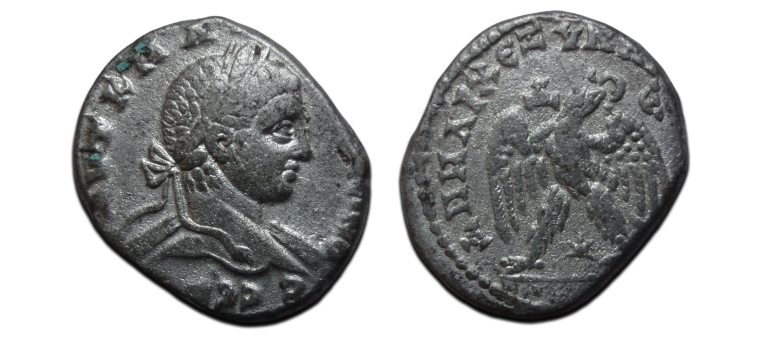Elagabalus - Tetradrachme adelaar!  (JA2602)