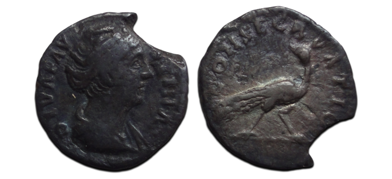 Faustina I - Diva Faustina CONSECRATIO pauw ZELDZAAM (JA26126)