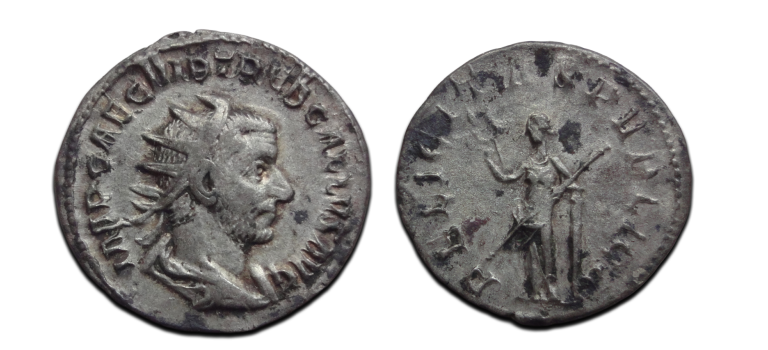 Trebonianus Gallus - Antoninianus Felicitas Pvblica (JA26128)