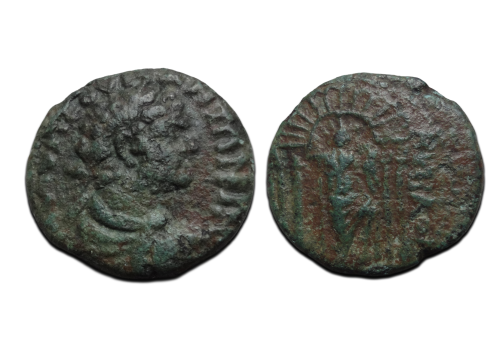 Caracalla -  Byblos, Astarte in tempel (JA2620)