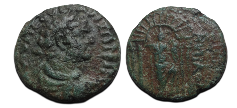 Caracalla - Byblus, Astarte in temple (JA2620
