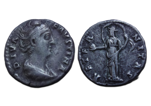 Faustina I - denarius Diva Faustina AETERNITAS (JA2623) Faustina I - denarius Diva Faustina AETERNITAS (JA2623)