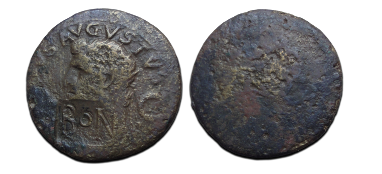 Augustus - Germania inferior countermak BON (JA2626)