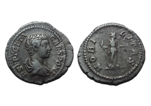 Geta - denarius NOBILITAS (JA2633)