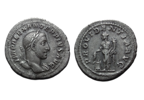 Severus Alexander - Providentia denarius (JA2647)