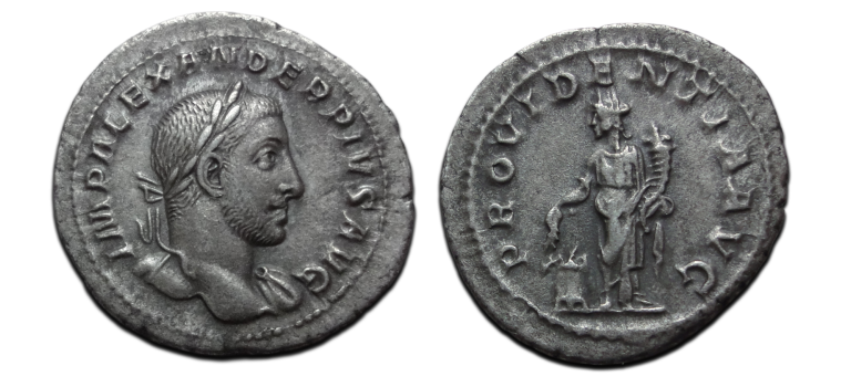 Severus Alexander - Providentia denarius (JA2647)
