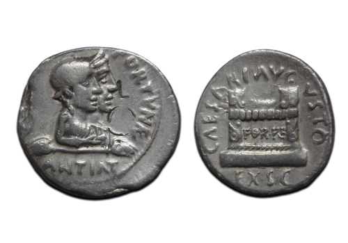 Augustus - Fortuna Victrix and Felix (JA2671) Augustus - Fortuna Victrix and Felix (JA2671)
