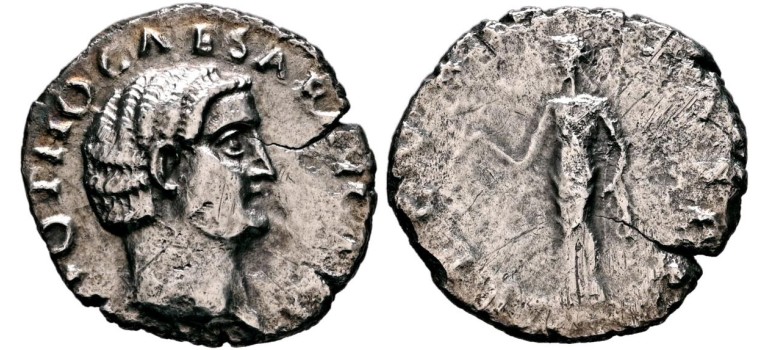 Otho - denarius, de zeldzaamste van de 12 keizers! (JA2673)