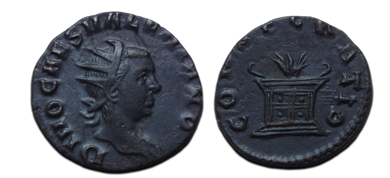 Valerianus II  - consecratio Altaar schaars (JA2692)