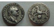 Titus -  denarius STEENBOK interessante keerzijde! (JUL2213)
