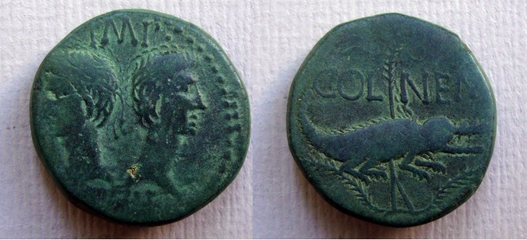 Augustus and Agrippa AS - crocodile As (JUL2222)