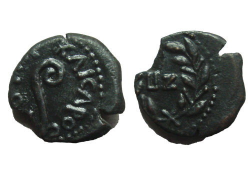 JUDAEA - Jerusalem Prutah Pontius Pilate (JUL2414)