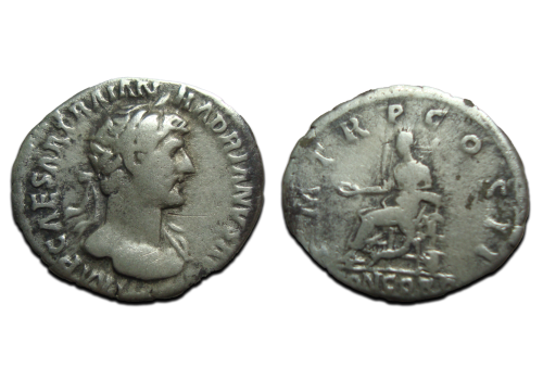 Hadrianus - denarius CONCORDIA (JUL2415) Hadrianus - denarius CONCORDIA (JUL2415)