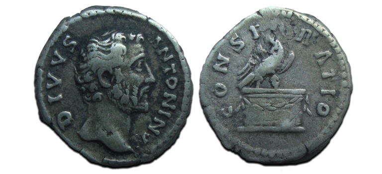 Antoninus Pius - DIVUS ANTONINUS eagle (JUL2522)