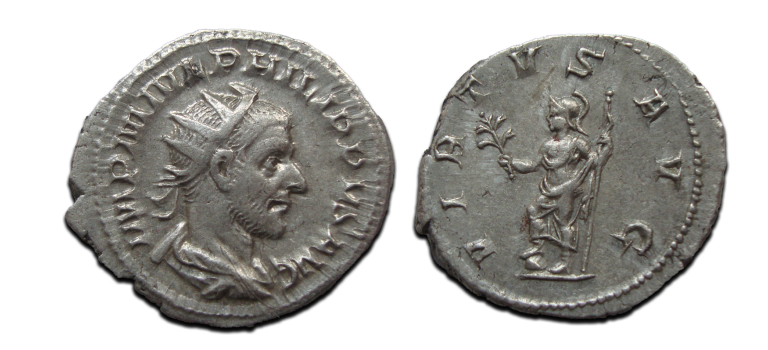 Philip I - VIRTVS extremely fine!  (JUL2546)