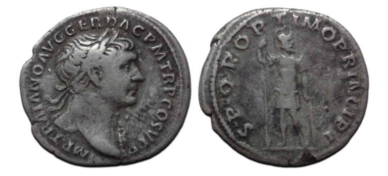 Trajanus - denarius mars (JUL2601) Trajanus - denarius mars (JUL2601)