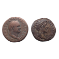 Aanbieding - 2 Romeinse munten (JUL2605)