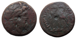 Griekse munten  -  Zeus-Ammon (JUL2607)