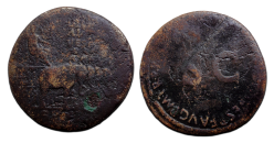 Vespasianus - Sestertius Vierspan van Olifanten BIJZONDER (JUL2610)