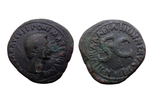 Augustus - Muntmeester uitgave LICINIUS NERVA (JUL2611) Augustus - Muntmeester uitgave LICINIUS NERVA (JUL2611)