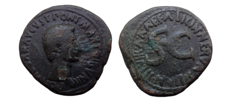 Augustus - Muntmeester uitgave LICINIUS NERVA (JUL2611) Augustus - Muntmeester uitgave LICINIUS NERVA (JUL2611)