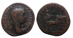 Severus Alexander - AS keizer in vierspan ZELDZAAM! (JUL2613)