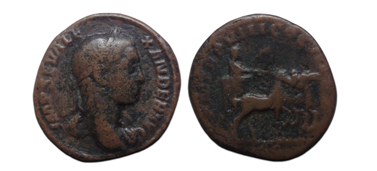 Severus Alexander - AS keizer in vierspan ZELDZAAM! (JUL2613)