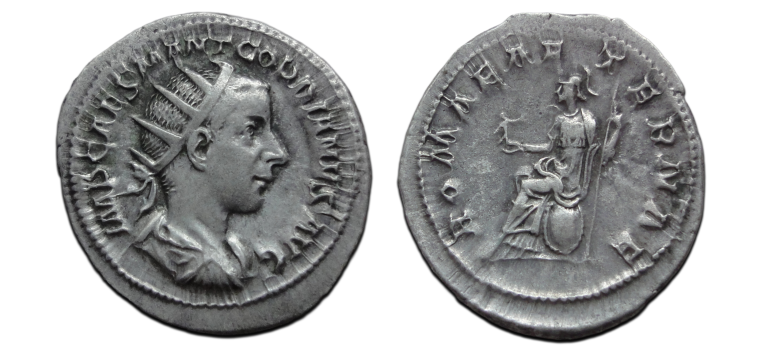 Gordianus III - ROMAE AETERNAE (JUL2618) Gordianus III - ROMAE AETERNAE (JUL2618)
