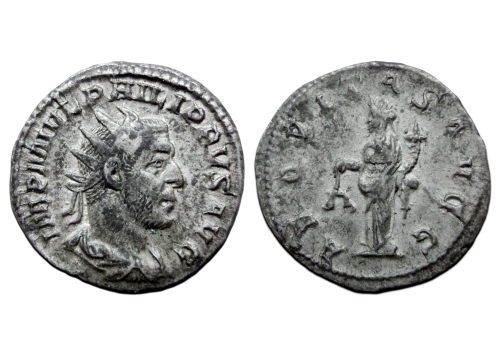 Philippus I - AEQVITAS AVGG (JUL2621) Philippus I - AEQVITAS AVGG (JUL2621)